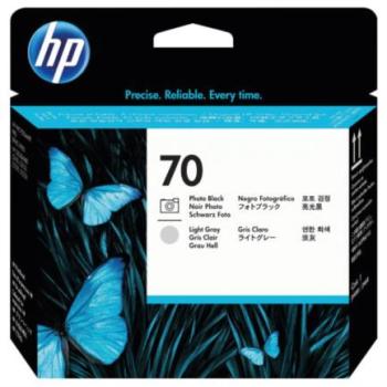 Cabezal HP LF de Impresión 70 LT Photo Color Negro-Gris