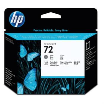 Cabezal HP LF de Impresión 72 Color Gris-Negro Fotográfico