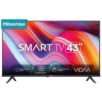Televisor Hisense 43 pulgadas A4 Smart VIDAA U8.5 TV FHD Resolución 1920x1080 FULL ARRAY