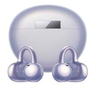 Audífonos Huawei FreeClip color Purpura