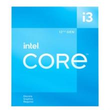 Procesador Intel Core i3 12100 3.3GHz 12MB 60W S 1700 Quad Core 12th Gen con Gráficos con Disipador BX8071512100