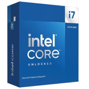 Procesador Intel Core i7 14700KF 3.4GHz 33MB 125W S 1700 Icosa Core 14th Gen sin Graficos sin Disipador