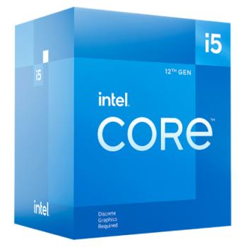 Procesador Intel Core i5 12400F 3.3GHz 18MB 58W S 1700 Hexa Core 12th Gen sin Gráficos con Disipador BX8071512400F