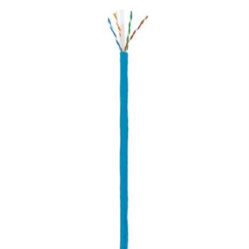 Bobina Cable Intellinet Cat 6 CCA 305m Sólida Color Azul