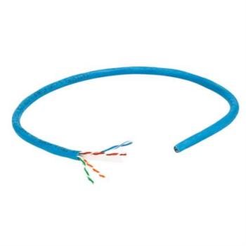 Bobina Cable Intellinet Cat 6 CCA 305m Sólida Color Azul