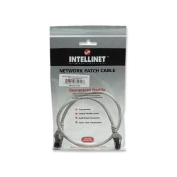 Cable Red Intellinet CAT 6 UTP 0.5m Color Gris