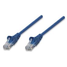 Cable Red Intellinet CAT5e UTP 0.45m Color Azul
