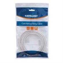 Cable Intellinet Red Cat6 UTP RJ45 M-M 0.5m Color Blanco