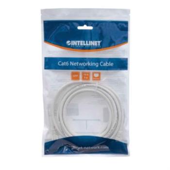 Cable Intellinet Red Cat6 UTP RJ45 M-M 2m Color Blanco
