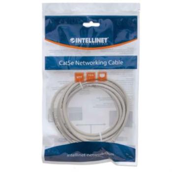 Cable Intellinet Red Cat6 UTP RJ45 M-M 5m Color Gris