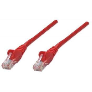 Cable Intellinet Red Cat5e UTP RJ45 M-M 1m Color Rojo