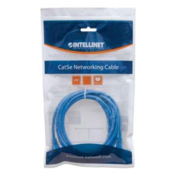 Cable Intellinet Red Cat6 UTP RJ45 M-M 5m Color Azul