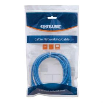 Cable Intellinet Red Cat6 UTP RJ45 M-M 7.5m Color Azul