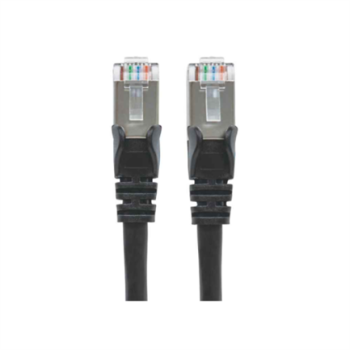 Cable Intellinet Red Cat6a S/FTP RJ45 50 Micras 3m Color Negro