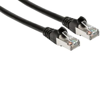 CABLE INTELLINET PATCH CAT 6a 7.6M(25.0F) S/FTP NEGRO