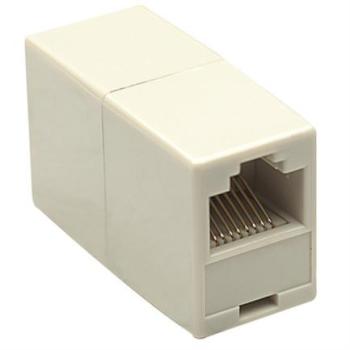 Cople Intellinet RJ45 Cat 5e Modular Hembra-Hembra Color Beige