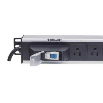 Barra PDU Intellinet Multicontactos Vertical 12 Salidas Tipo NEMA