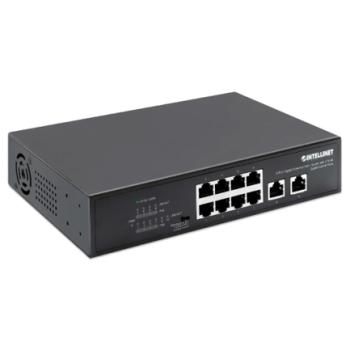 PoE Switch Intellinet GB 8 ptos 32W pto 120W - 2 R