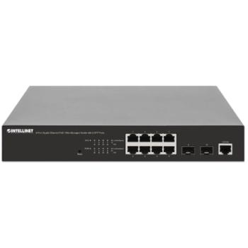 PoE Switch Intellinet WebAdmin GB 8 ptos 30W pto 14
