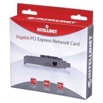 Tarjeta Red Intellinet Gigabit Ethernet 10/100/1000 Mbps PCI Express