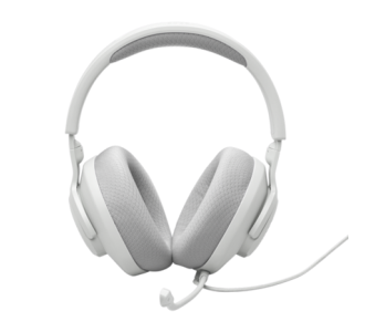 Auriculares JBL supraaurales con cable para juegos JBL Quantum 100 M2 color Blanco