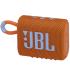 Altavoz JBL Portátil Bluetooth GO 3.5 Horas de Batería y Resistente al agua Color Naranja