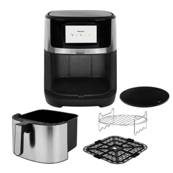 Freidora de Aire Kalorik Jade Cook con pantalla full color 6.5L