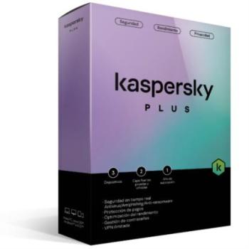 Licencia Antivirus Kaspersky Plus 1 Año 3 Dispositivos