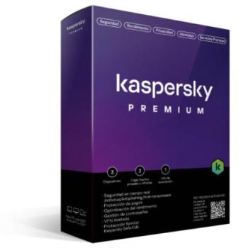 Licencia Antivirus Kaspersky Premium 1 Año 3 Dispositivos