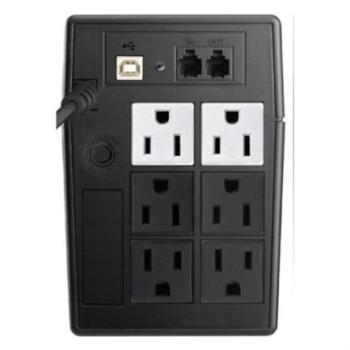 Regulador Koblenz 7016 NoBreak USB/R 700VA/360W Respaldo 25 Minutos 6 Contactos Garantía 3 Años