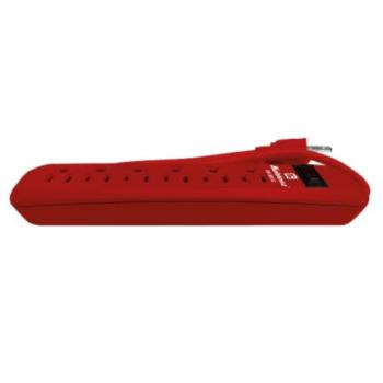Supresor Rojo Koblenz SS-300-C 300 Joules 6 Contactos Aterrizados Switch On/Off