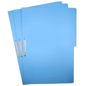 Carpeta Pressboard Kyma C/Broche 8cm Tamaño Oficio Azul Claro Paquete C/3