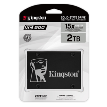 Unidad de Estado Sólido SSD Kingston 2048 GB SKC600 SATA3 2.5