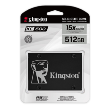 Unidad de Estado Sólido SSD Kingston 512 GB SKC600 SATA3 2.5