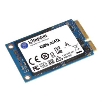 Unidad de Estado Sólido SSD Kingston 256 GB KC600 SATA III/mSATA