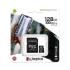 Memoria Kingston Micro SD Canvas Select Plus 128GB UHS-I Clase 10 C/Adaptador