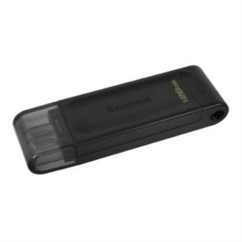 Memoria USB Kingston DataTraveler 70 128GB USB-C Color Negro