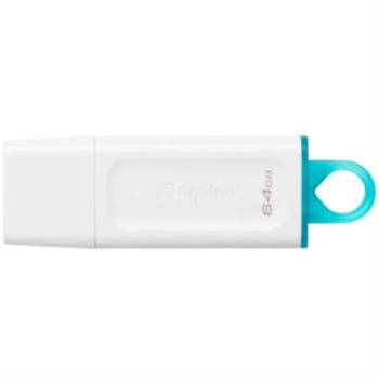 Memoria USB Kingston DataTraveler Exodia 64 GB 3.2 Gen1 Color Blanco