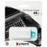 Memoria USB Kingston DataTraveler Exodia 64 GB 3.2 Gen1 Color Blanco