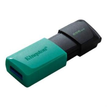 Memoria USB Kingston DataTraveler Exodia M 256GB USB 3.2 Gen1 Color Negro-Turquesa