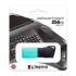 Memoria USB Kingston DataTraveler Exodia M 256GB USB 3.2 Gen1 Color Negro-Turquesa
