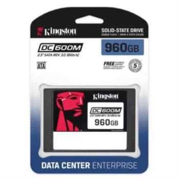 Unidad de Estado Sólido SSD Kingston 960 GB DC600M SATA Enterprise 2.5