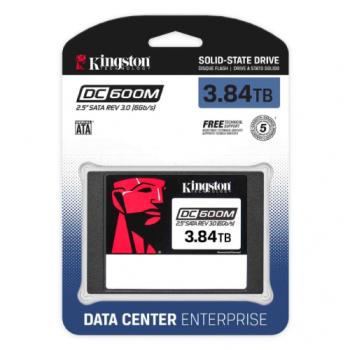 Unidad de Estado Sólido SSD Kingston 3840 GB DC600M Sata Enterprise 2.5