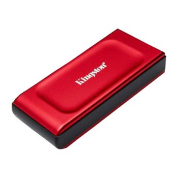 Unidad de Estado Solido SSD Kingston Externo XS1000 1TB USB Color Rojo