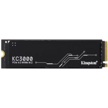 Unidad de Estado Sólido SSD Kingston KC3000 PCIe 4.0 NVMe M.2 SSD 2048GB Color Negro