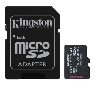 Memoria Micro SDHC Kingston Industrial 64GB C10 A1 pSLC SDCIT2/64 GB