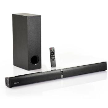 Barra de Sonido TWS Klip Xtreme Bluetooth 2.1 200W Subwoofer HDMI Óptico Digital