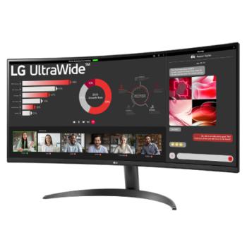 Monitor LG 34 pulgadas Curvo UltraWide QHD VA 3440x1440 100Hz HDMI DP 1 year de garantia