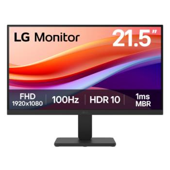 Monitor LG 21.5 pulgadas Led 22U401A Resolución 1920x1080 FHD Panel VA 100Hz