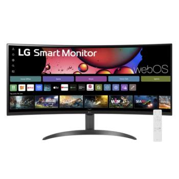Monitor LG Smart Curvo VA 34 Pulgadas WQHD 3440x1440 con webOS